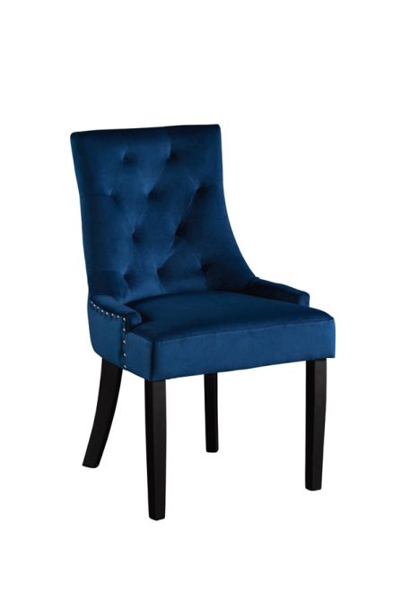 Torino Dining Chair with Back Ring - Ink Blue - Image #0