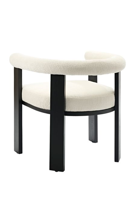 Nyx Dining Chair – Ivory Chenille-view4