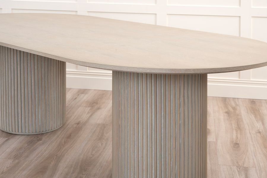 Ophelia Tavolo da pranzo - Rovere fumo chiaro-view5