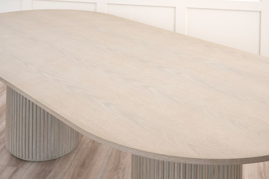 Ophelia Tavolo da pranzo - Rovere fumo chiaro-view8