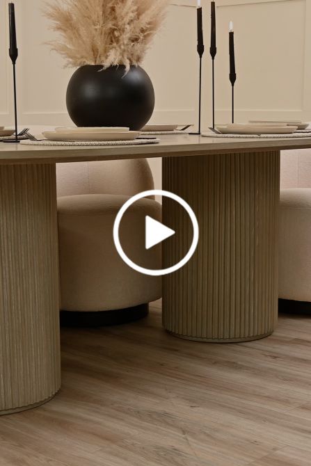 Ophelia Tavolo da pranzo - Rovere fumo chiaro-view6