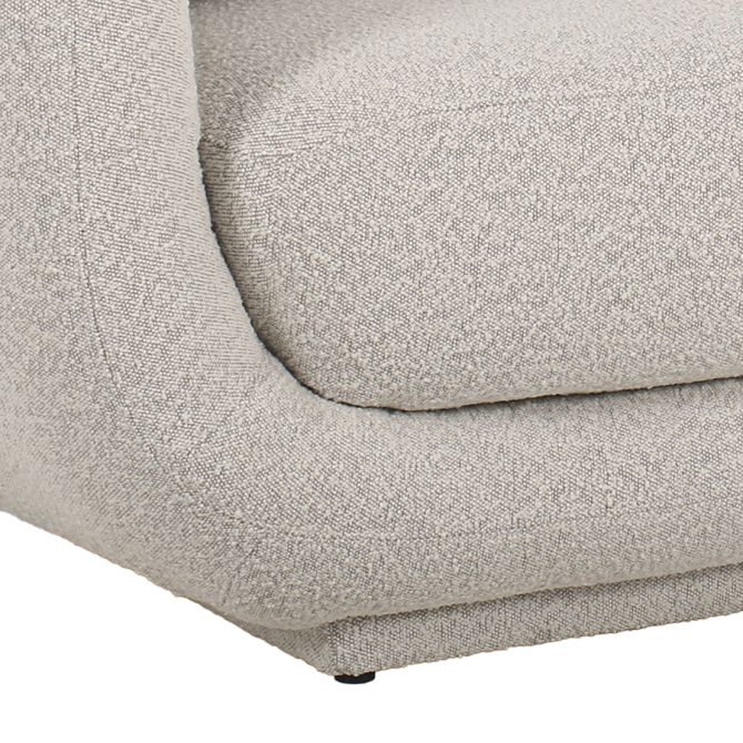 Oreo Sofá de tres plazas - Topo Bouclé-view5