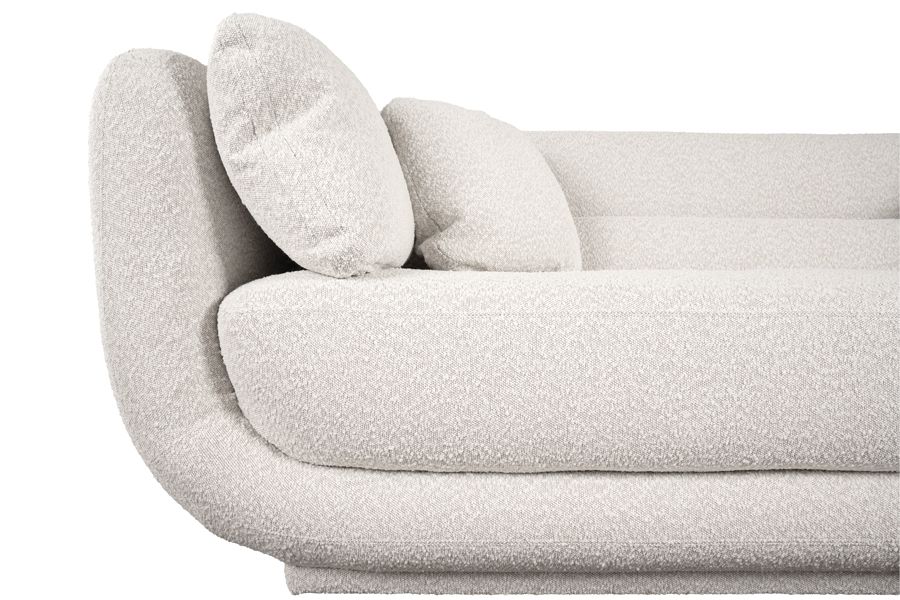 Oreo Sofá de tres plazas - Topo Bouclé-view6