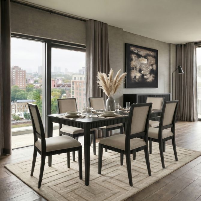 Oriel Dining Chair - Limestone-view3