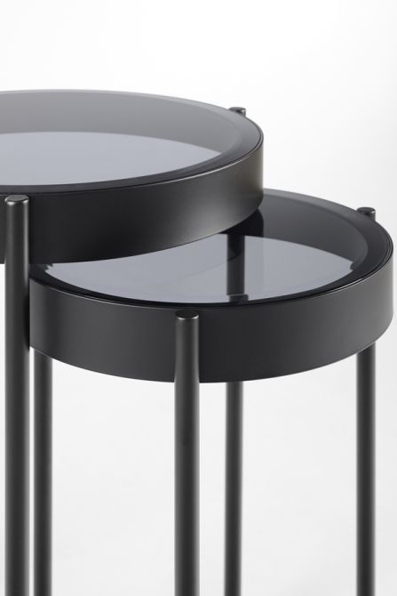 Orion Set Bijzettafeltjes Zwart-view6