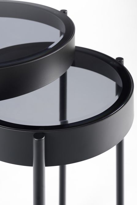 Orion Set Bijzettafeltjes Zwart-view7