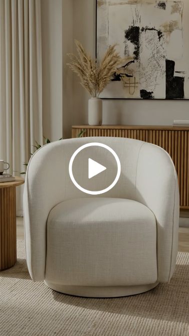 Orla Draaifauteuil Calico-view4