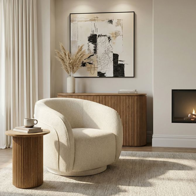 Orla Draaifauteuil Carrara-view2