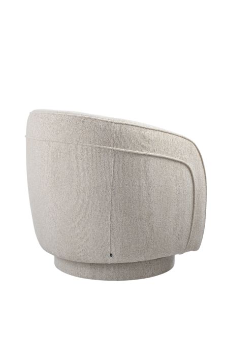 Orla Draaifauteuil Travertijn-view5