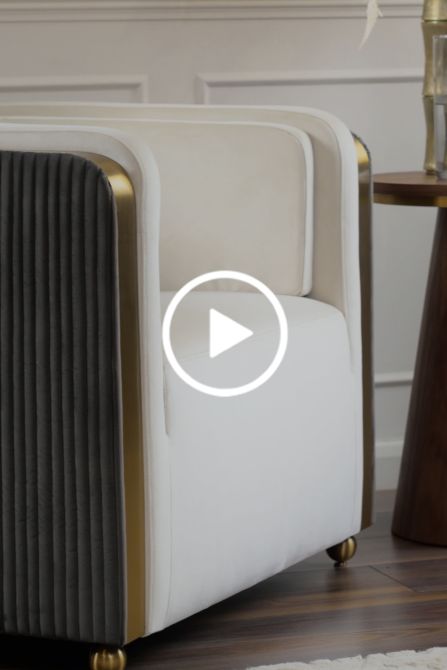  Ozman Lounge Fauteuil Krijtwit/Mink-view4