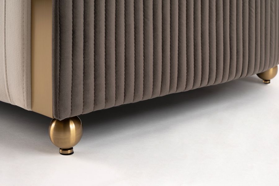  Ozman Lounge Fauteuil Krijtwit/Mink-view6