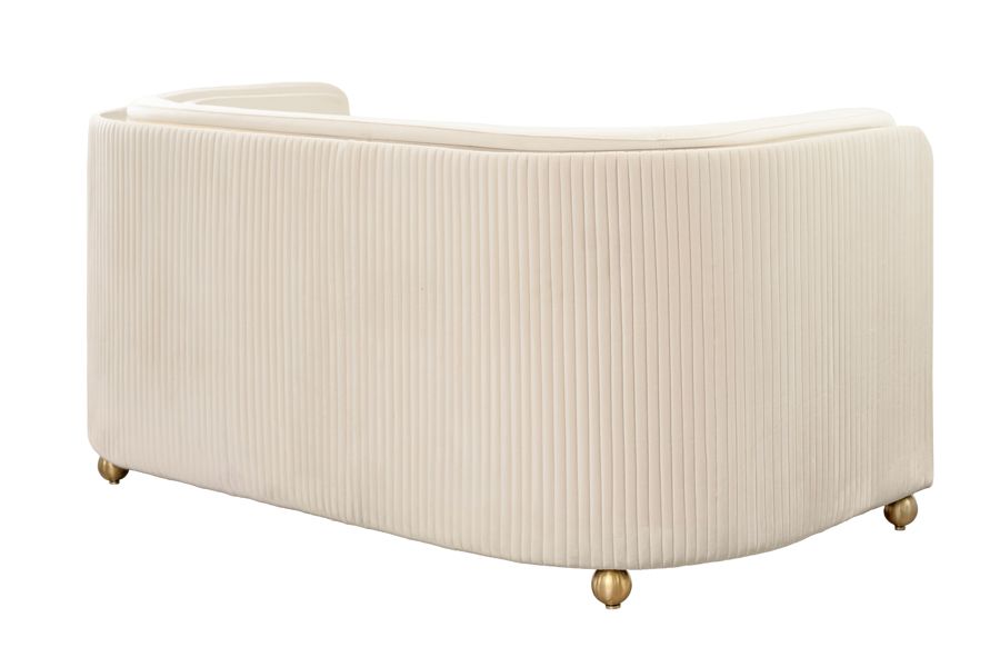 Ozman Canapé 2 places – Craie-view3