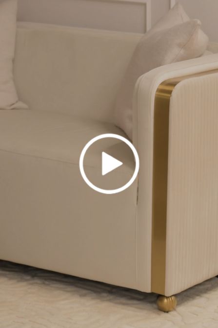 Ozman Canapé 2 places – Craie-view4