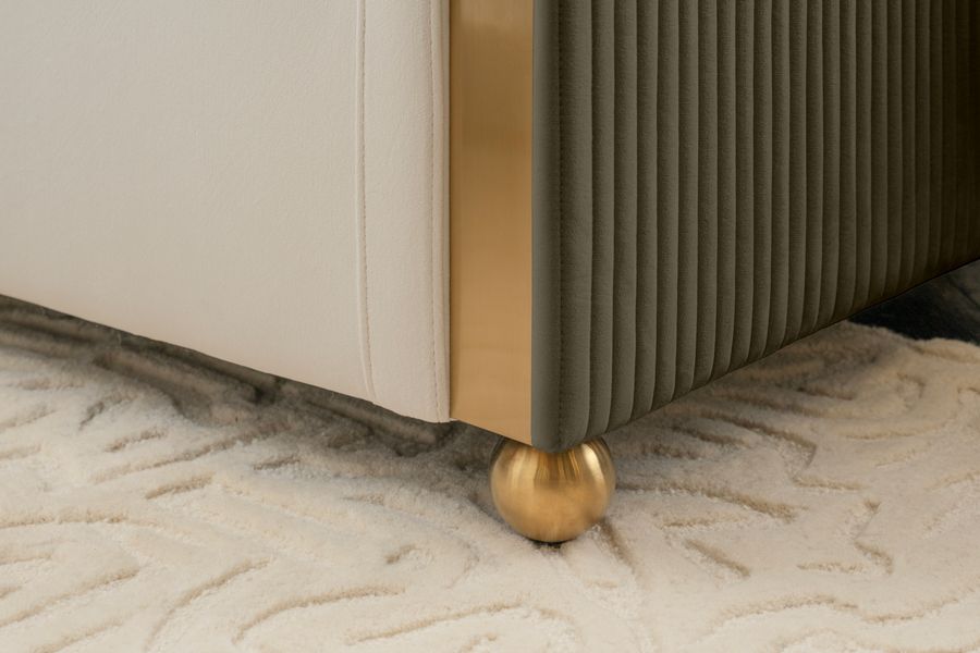 Ozman 2-sitssoffa – Chalk/Mink-view5