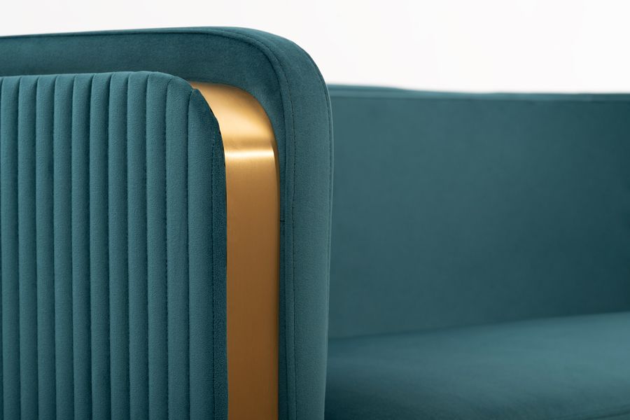 Ozman 2-zitsbank Pauw Blauw-view6