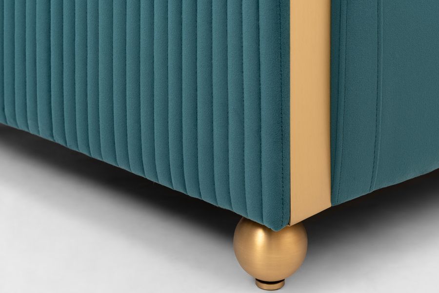 Ozman 2-zitsbank Pauw Blauw-view7