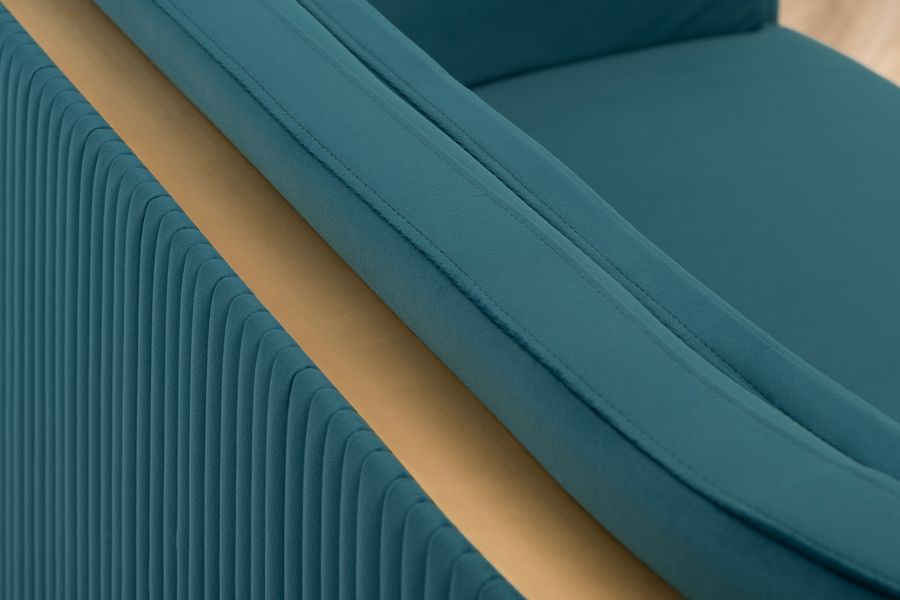 Ozman 2-zitsbank Pauw Blauw-view8