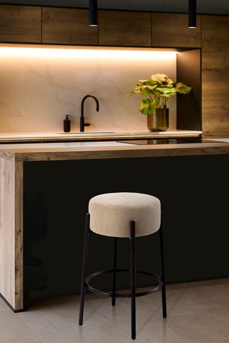 Paloma Tabouret de comptoir – Sable-view2