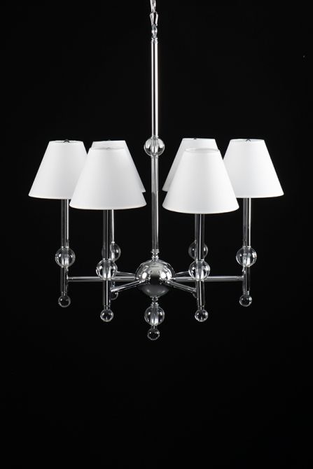 Paloma - Lámpara en cristal con 6 luzes - Imagen #0
