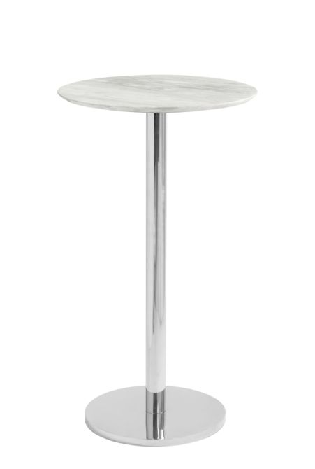 Parker Tavolino alto da Bar - Argento / My-Furniture