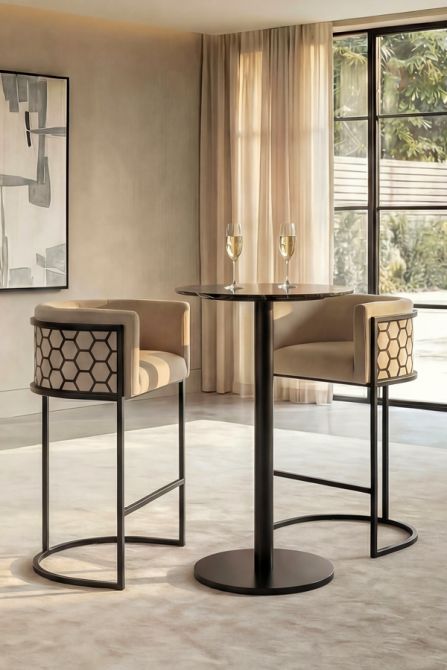 Parker Statafel Zwart marmer-view2