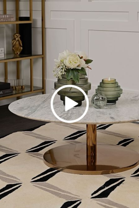 Parker Tavolino da caffè - Ottone-view3