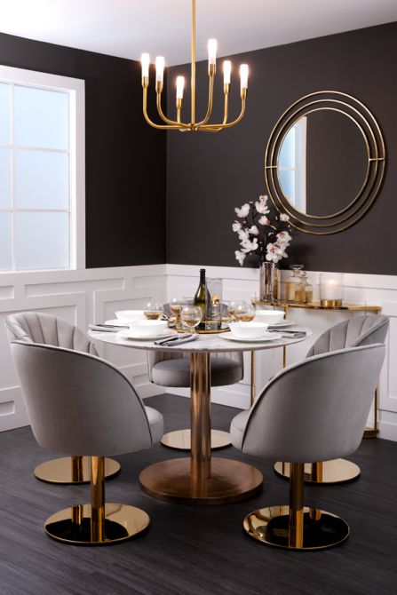 Gracia Suspension en laiton à 6 lampes-view3