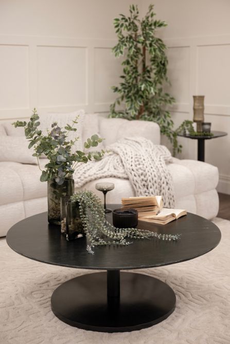 Parker Black Marble Coffee Table-view2