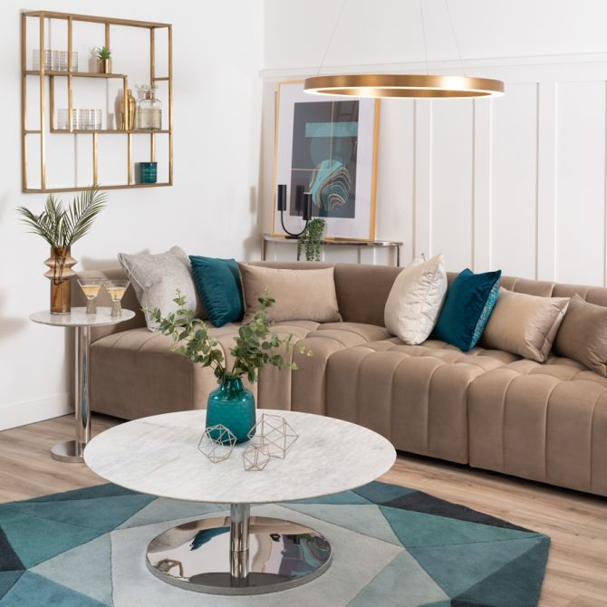 Parker Soffbord - Silver-view3