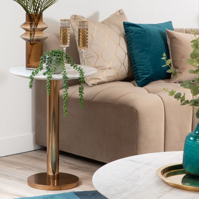 Parker Table d'appoint en laiton-view2
