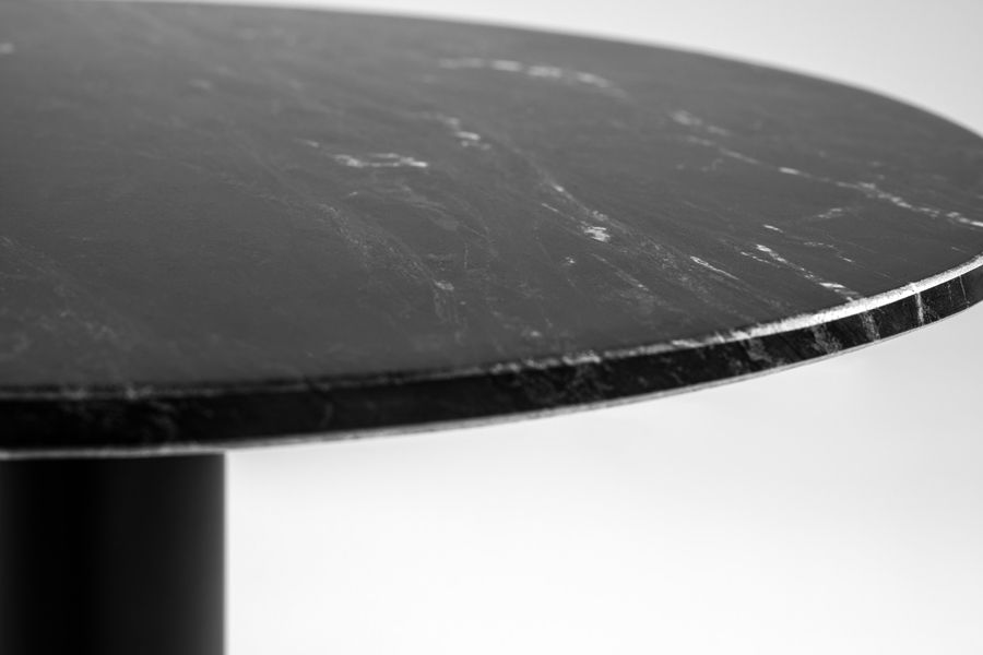 Parker Tavolino laterale – Nero - Marmo-view4