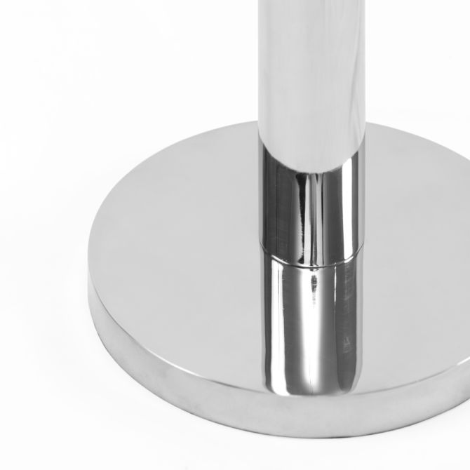 Parker - mesa auxiliar plateada -view5