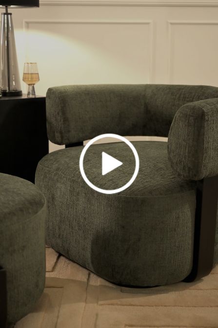 Pax Accent Chair - Forest Green-view3