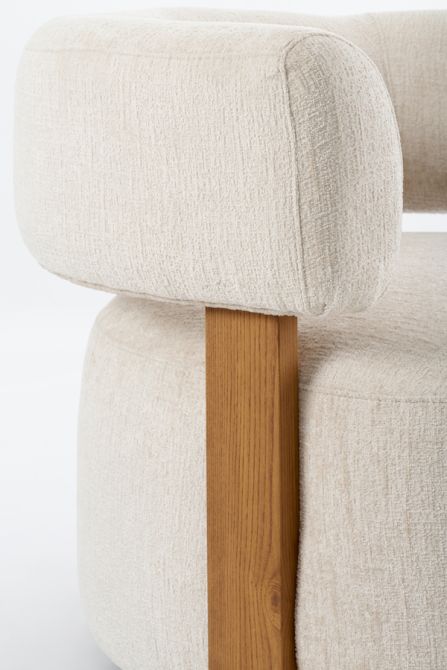 Pax Accentstol - Light Taupe - Chestnut-view8