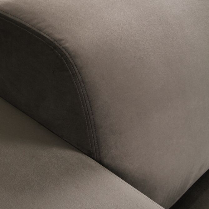 Pebble Ecksofa Rechtsseitg - Karbongrau-view5