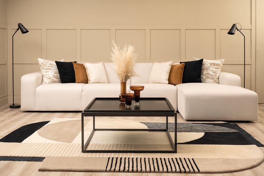 Pebble Grande Divano con Angolo destro - Calico-view3