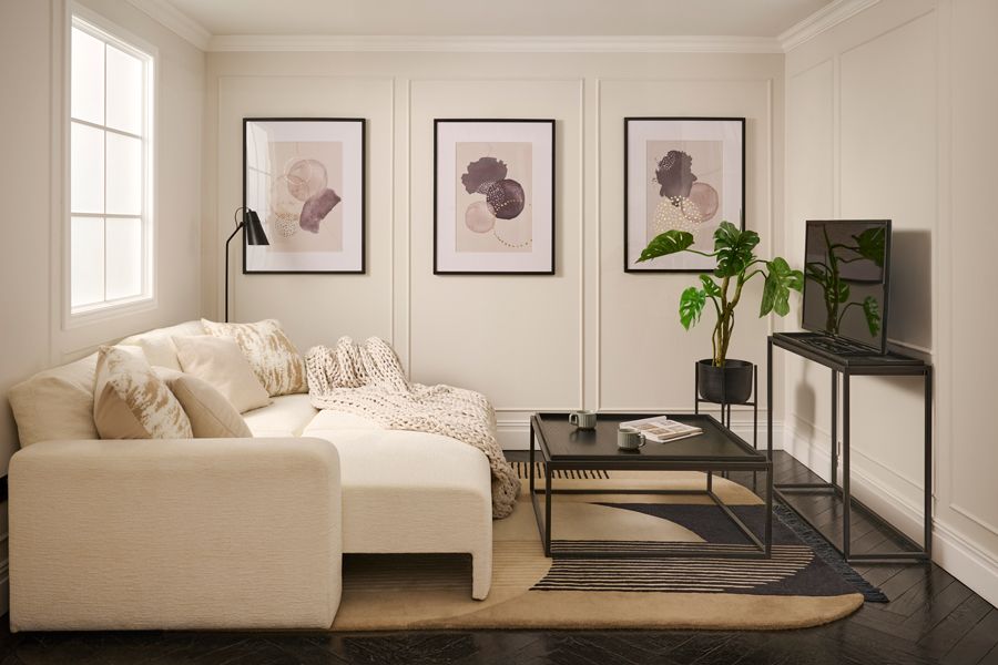 Pebble Sofá cama - Chenilla Marfil-view2