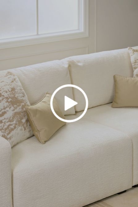 Pebble Sofá cama - Chenilla Marfil-view7