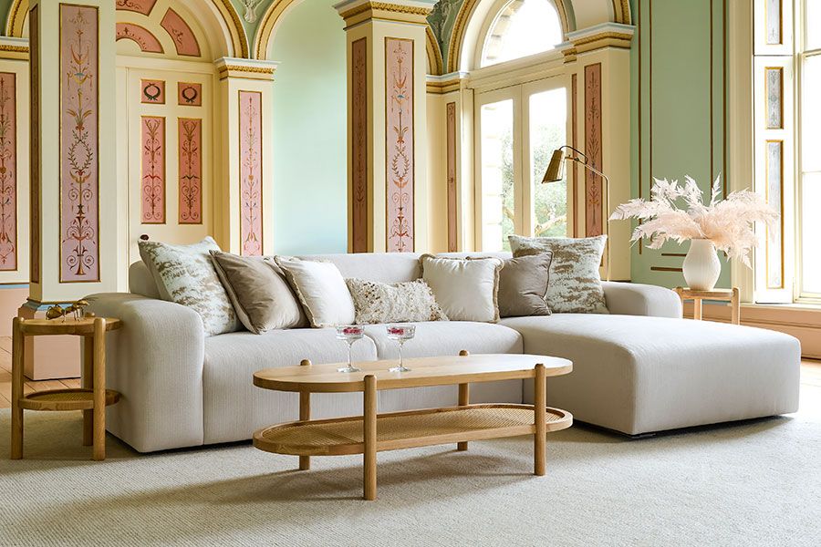 Pebble Hoekbank Rechterhoek Calico-view3