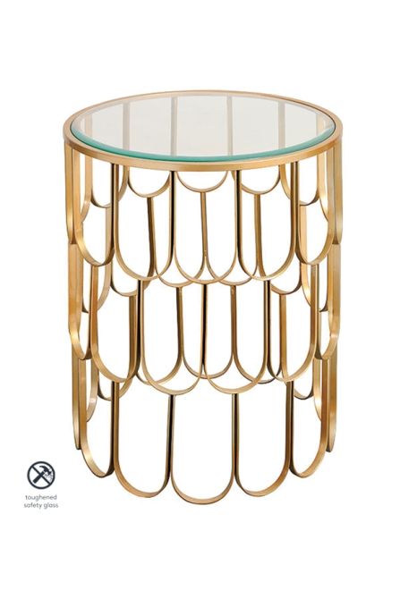 Pino Brass Side Table  - Image #0