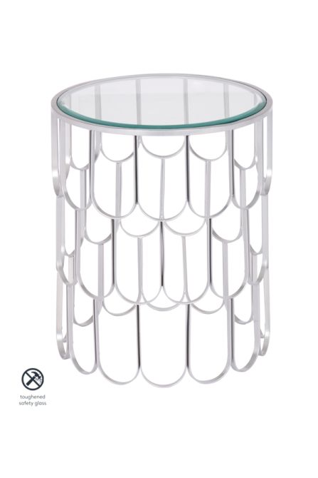 Pino Silver Side Table - Image #0
