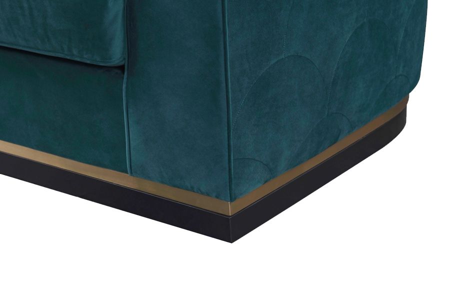 Pinolo Divano a tre posti - Pavone - Ottone-view6