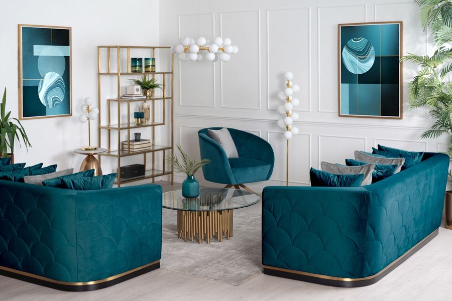 Pinolo Divano a tre posti - Pavone - Ottone-view2