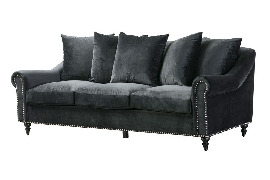 Portman 3 - Sitzer Sofa - Schwarz - Bild #0