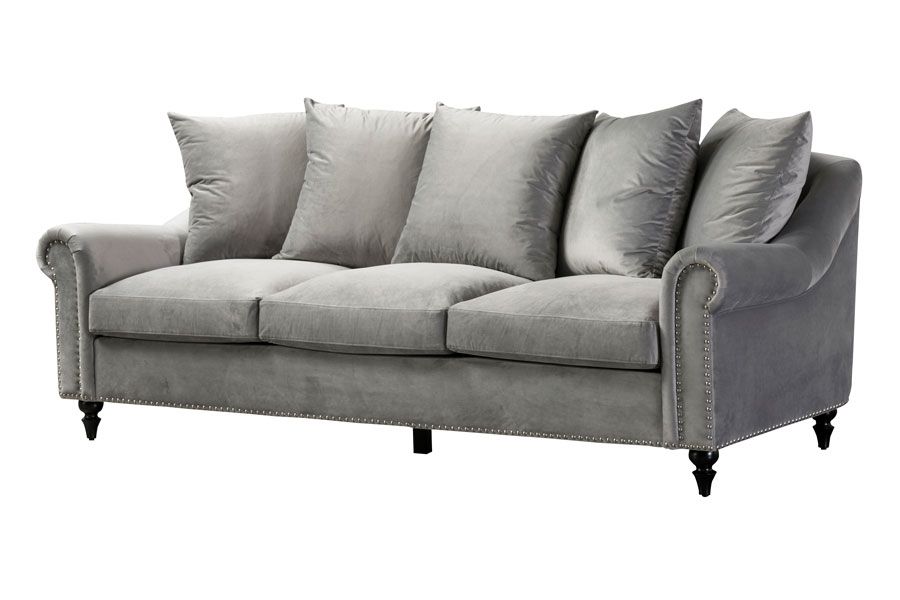 Portman Sofá de tres plazas - Gris Paloma-view4