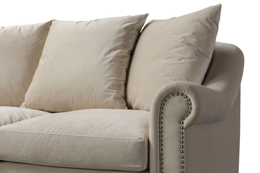 Portman 3-Sitzer Sofa - Kreide - Bild #0