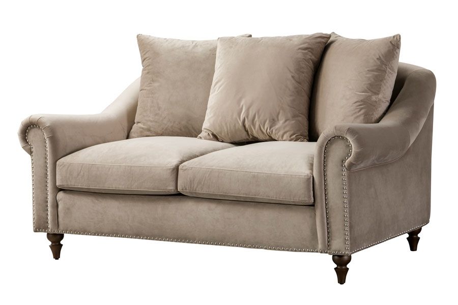 Portman Two Seat Sofa - Taupe - Image #0