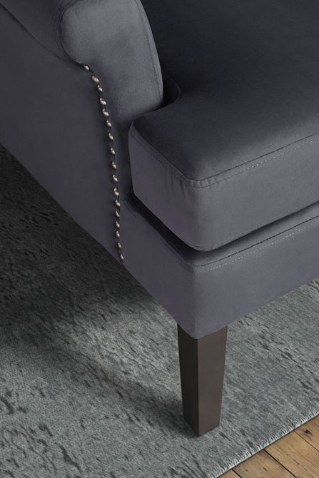  Positano Lounge Armchair - Storm Grey - Image #0
