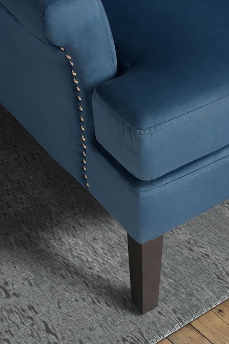  Positano Lounge Armchair - Wedgewood Blue - Image #0