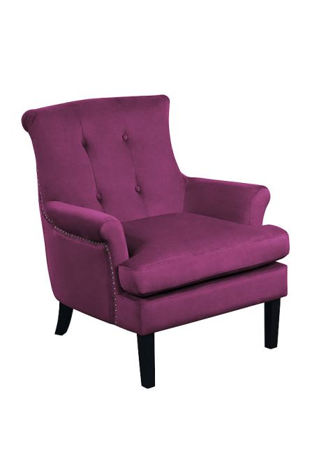  Positano Lounge Armchair - Mulberry - Image #0